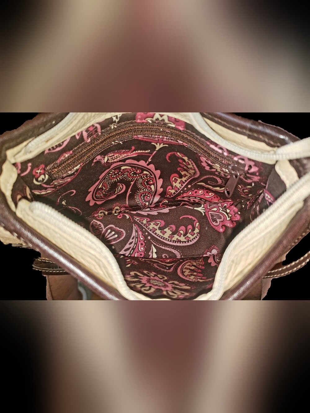 Brighton Vintage "Southern Star" Leather Western Shoulder Bag Like New Condition - Picture 6 of 13